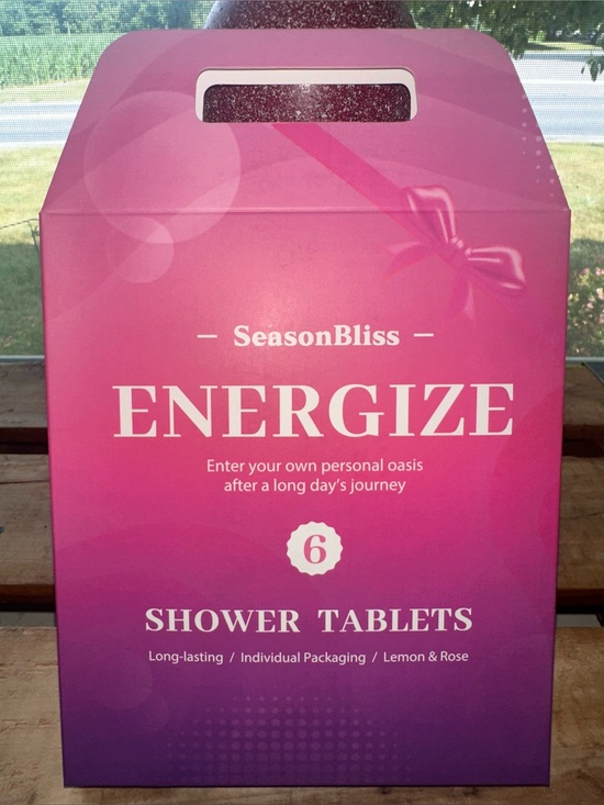 Season Bliss Other - SeasonBliss Energize Shower 6 Tablets - Lemon & Rose - New